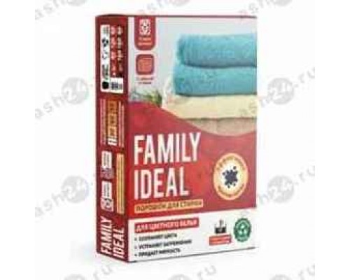 Стиральный порошок FAMILY IDEAL для цветного белья 350г