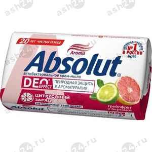 Крем-мыло ABSOLUT грейпфрут и бергамот 90г