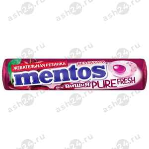 Жевательная резинка МЕНТОС вишня 15,5г