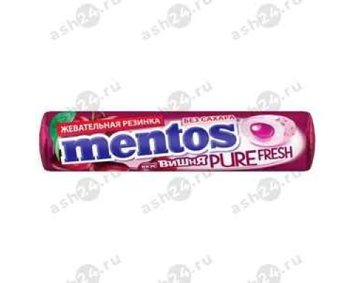 Жевательная резинка МЕНТОС вишня 15,5г