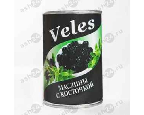 Бакалея Консервы Маслины VELES б/к 300г ж/б