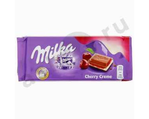 Сладости Шоколад МИЛКА вишня 100г