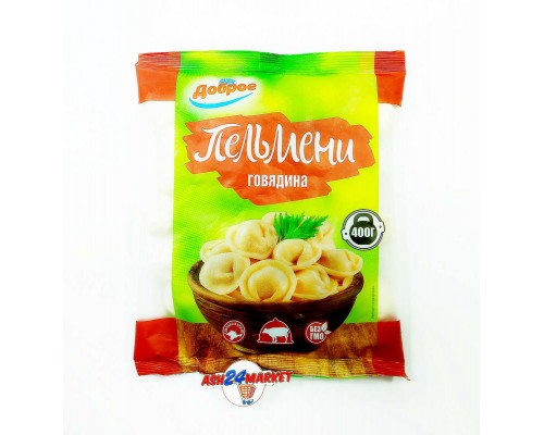Полуфабрикаты Пельмени ДОБРОЕ говядина 400г