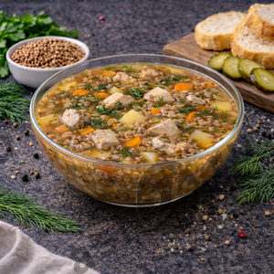 Первые блюда Суп гречневый (300г)