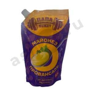 Бакалея Майонез ПАПА МОЖЕТ провансаль 67% 372г