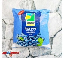 Йогурт ЧМЗ черника 2,5% 400г пленка