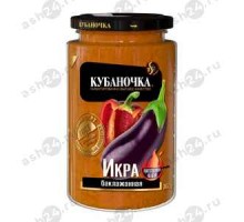 Консервы Икра баклажанная КУБАНОЧКА 360г с/б