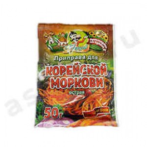 Бакалея Приправа ПЕРЦОВ для корейской моркови острая 50г