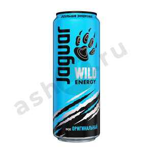 Напитки Энергетик ЯГУАР wild оригинальный 0,45л ж/б