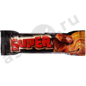 Батончик SUPER с нугой и карамелью 40г