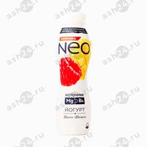 Молочные продукты Йогурт ЧУДО NEO манго малина 260г бутылка (1495)