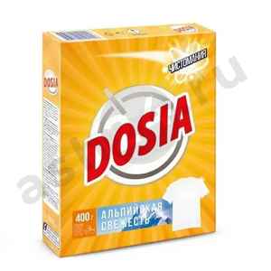 Стиральный порошок DOSIA альпийская свежесть автомат 400г