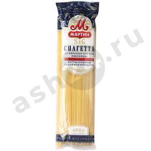 Бакалея Макаронные изделия ОТ МАРТИНА спагетти 400г