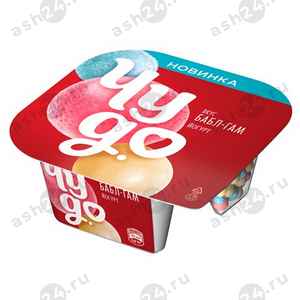 Молочные продукты Йогурт ЧУДО шарики бабл гам 4% 101г (0863)