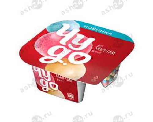 Молочные продукты Йогурт ЧУДО шарики бабл гам 4% 101г (0863)