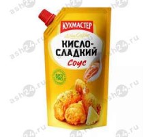 Соус КУХМАСТЕР кисло-сладкий 230г м/у