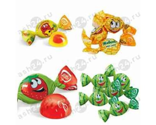 Конфеты вес Живинка вкус клубника йогурт