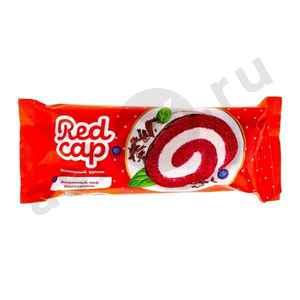 Рулет бисквитный RED CAP сливочный сыр маскарпоне 200г