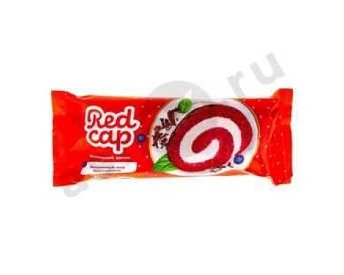 Рулет бисквитный RED CAP сливочный сыр маскарпоне 200г