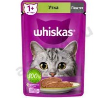 Корм для кошек ВИСКАС паштет утка 75г (4371)