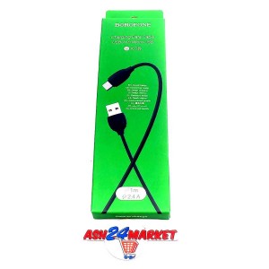 Моб. аксессуары Кабель BOROFONE BX19 micro черный