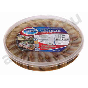 Сельдь ЭКОР боярская 180г (круглая)