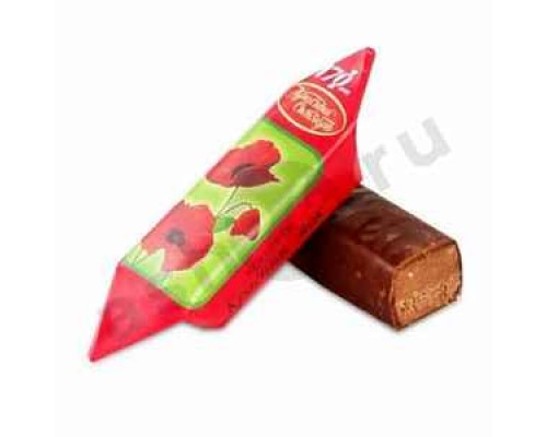 Конфеты вес Красный мак