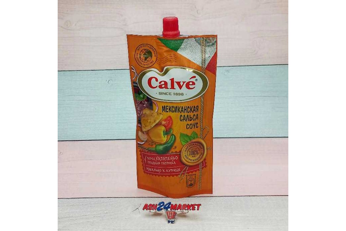 Соус CALVE мексиканская сальса 230г 61.00 р ASH24 MARKET