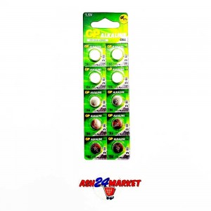 Моб. аксессуары Элемент питания GP AG12 LR43