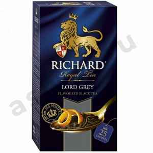 Бакалея Чай РИЧАРД черный бергамот лимон 25пак