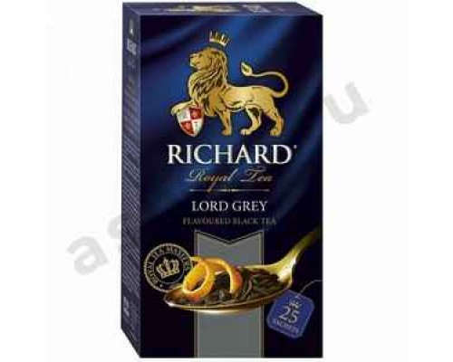 Бакалея Чай РИЧАРД черный бергамот лимон 25пак