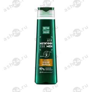 Шампунь мужской ЧИСТАЯ ЛИНИЯ против перхоти 400мл