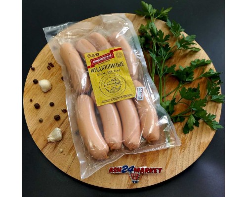 Сосиски ТМ МИХАЙЛОВСКАЯ ЗАСТАВА индюшиные (штука)