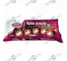 Мини рулеты МАСТЕР ДЕСЕРТА вишня 175г