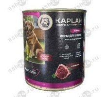 Паштет для собак KAPLAN c ягненком 750г ж/б