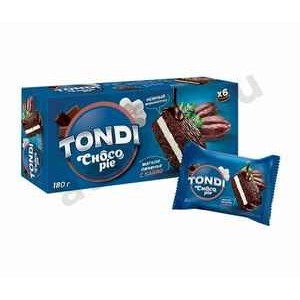 Сладости Печенье TONDI какао 180г