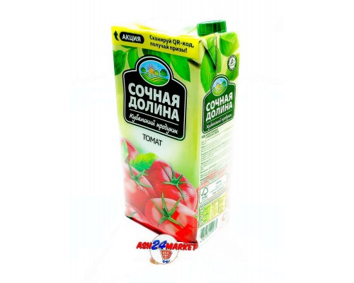 Сок СОЧНАЯ ДОЛИНА томат 1,93л т/п