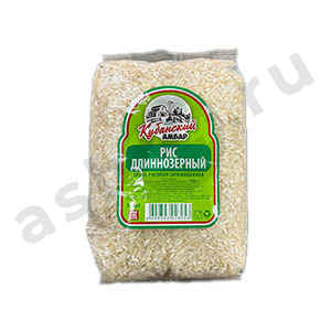 Бакалея Крупа рис длиннозерный КУБАНСКИЙ АМБАР 700г