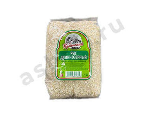 Бакалея Крупа рис длиннозерный КУБАНСКИЙ АМБАР 700г