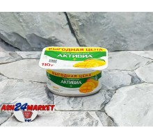 Йогурт АКТИВИА натуральный с манго 2,9% 110г стакан