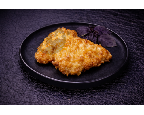 Вторые блюда Отбивные куриные в сырном кляре (100г)