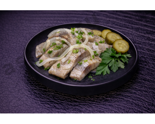 Вторые блюда Филе сельди по-домашнему (200г)