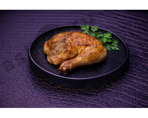 Вторые блюда Куриный окорок запеченый (100г)