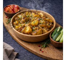 Гарнир Картофель по-домашнему с луком (250г)