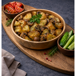 Вторые блюда Картофель с грибами (250г)