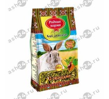 Корм РОДНЫЕ КОРМА для кроликов стандарт 400г