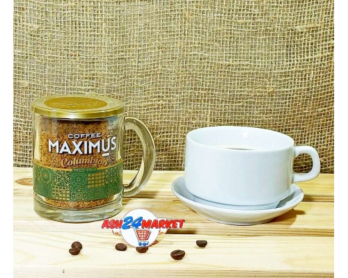 Кофе MAXIMUS columbian 70г чашка