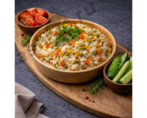 Гарнир Рис с овощами (250г)