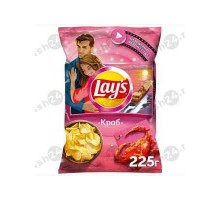 Чипсы ЛЕЙС краб 225г