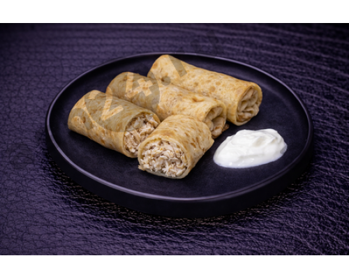 Вторые блюда Блины с курицей (220г)